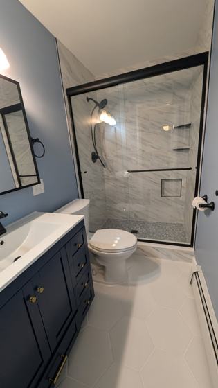Bathroom remodel by OnCall Home Co.