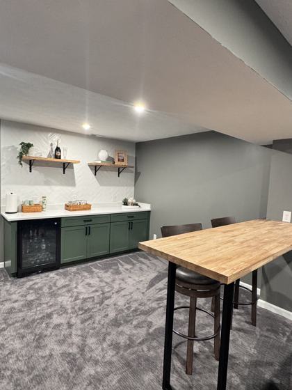 Finished basement work by OnCall Home Co.