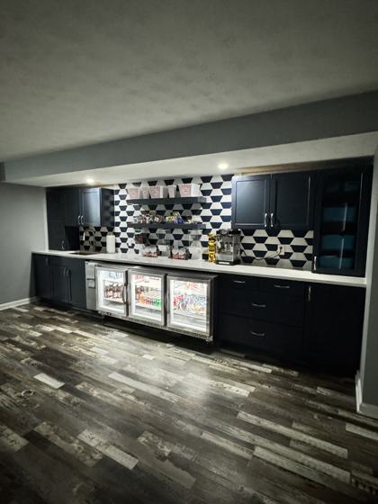 Finished basement work by OnCall Home Co.