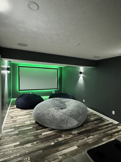 Finished basement work by OnCall Home Co.