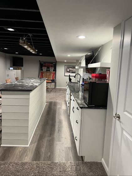 Finished basement work by OnCall Home Co.