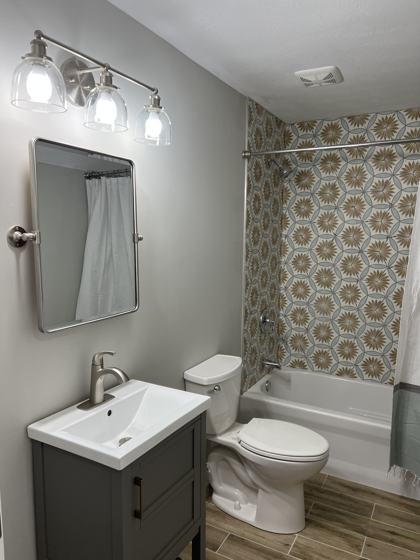 Bathroom remodel by OnCall Home Co.