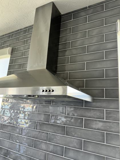 Kitchen backsplash and tile work by OnCall Home Co.