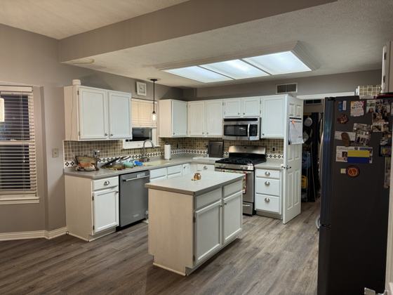 Kitchen backsplash and tile work by OnCall Home Co.