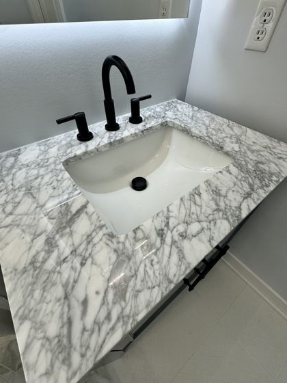 Bathroom remodel by OnCall Home Co.