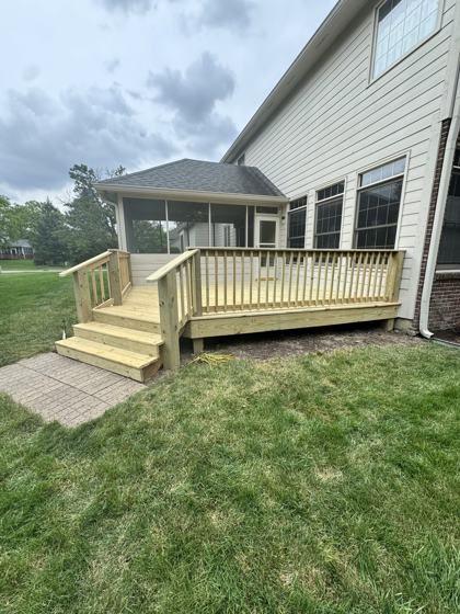 Deck and pergola work by OnCall Home Co.