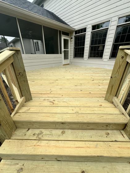 Deck and pergola work by OnCall Home Co.