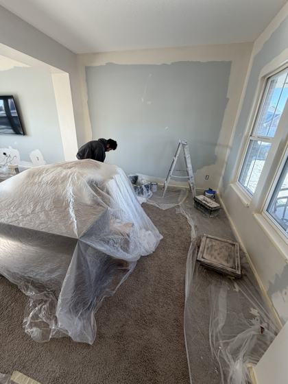 Painting and drywall work by OnCall Home Co.