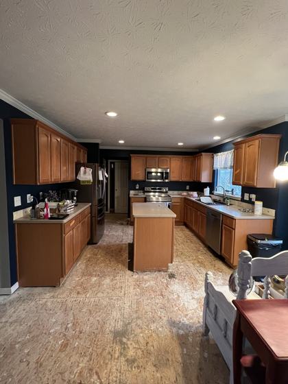 Kitchen backsplash and tile work by OnCall Home Co.
