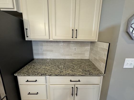 Kitchen backsplash and tile work by OnCall Home Co.