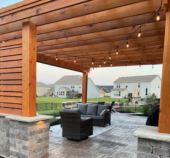 Deck and pergola work by OnCall Home Co.