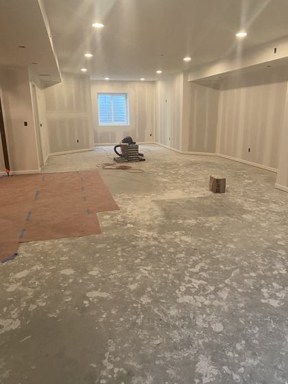 Finished basement work by OnCall Home Co.