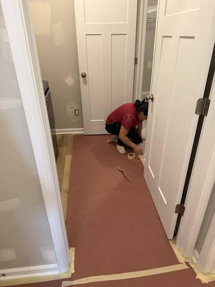 Painting and drywall work by OnCall Home Co.