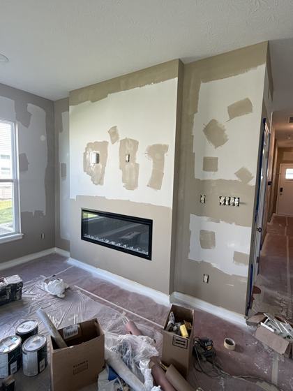 Painting and drywall work by OnCall Home Co.