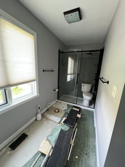 Bathroom remodel by OnCall Home Co.