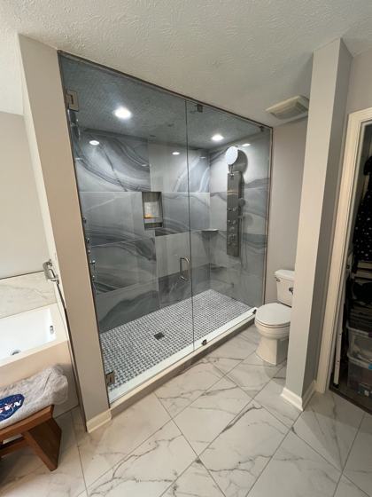 Bathroom remodel by OnCall Home Co.