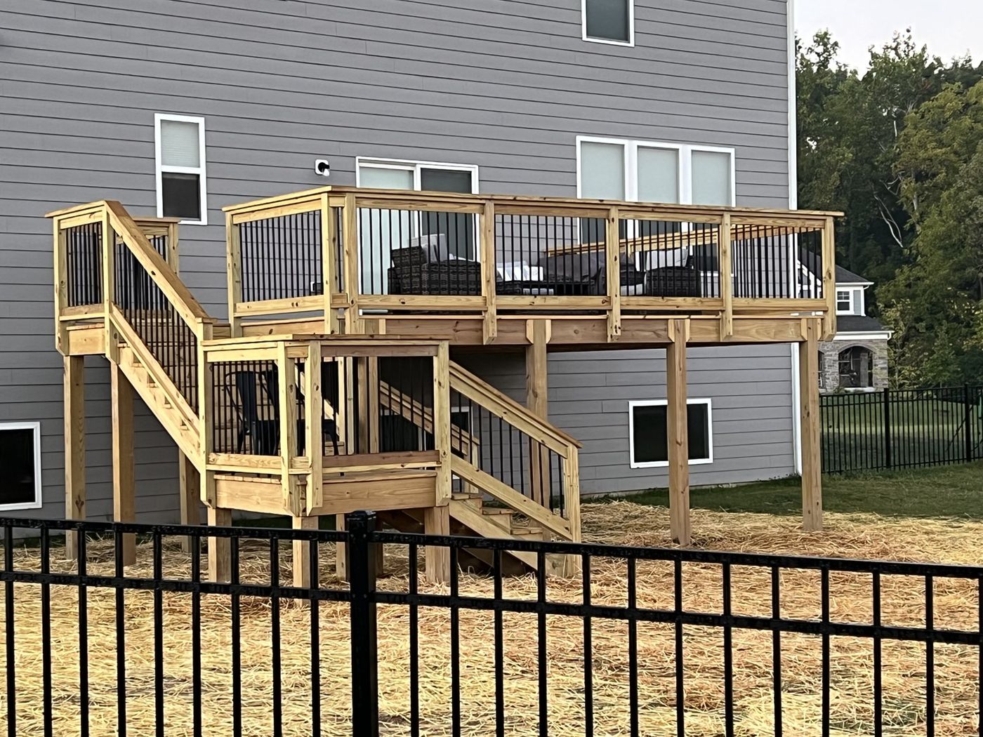 Deck and pergola work by OnCall Home Co.