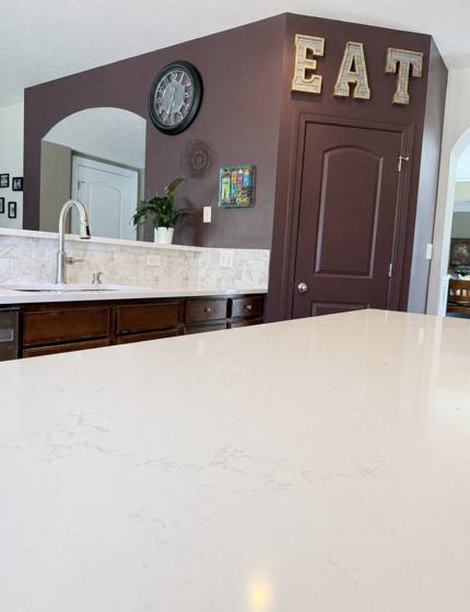 Kitchen backsplash and tile work by OnCall Home Co.